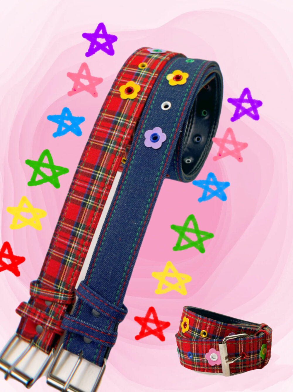 Dopamine Accessories Embossed Belt Ladies - Image 5