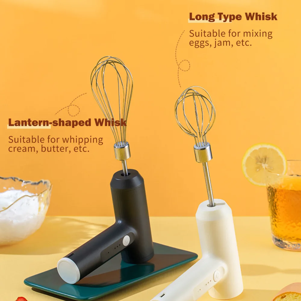 Electric Blender Electric Hand Mixer, Egg Beater, Household Small Electric Handheld Beater, Automatic Egg Beater, Cake Baking Mixer, Cookware, Kitchenware, Kitchen Accessories Kitchen Stuff Small Kitc - Image 7