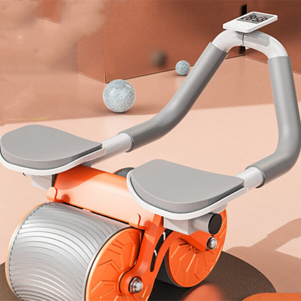 Beginner’s Automatic Rebound Belly Wheel Fitness Equipment