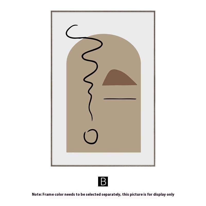 Living Room Sofa Background Wall Decorative Painting Mural - Image 6