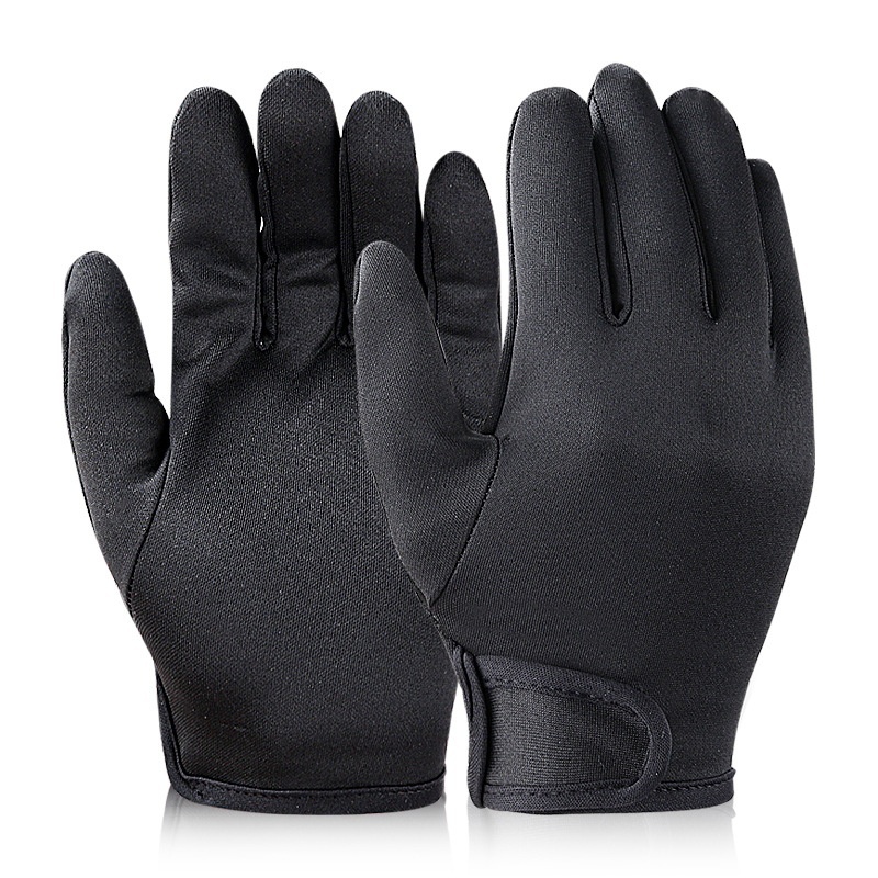 Five-finger Thick Lace-up Hair Gloves Heat Insulation - Image 5