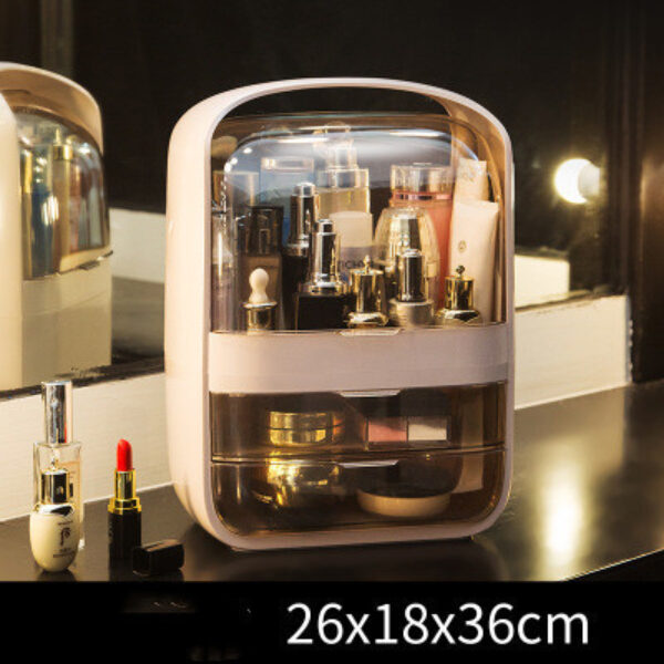 Storage box cosmetic box rack