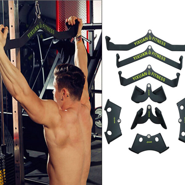 High Pull Back Artifact Fitness Training Pole Device Rowing Low Pull Pair Grip Back