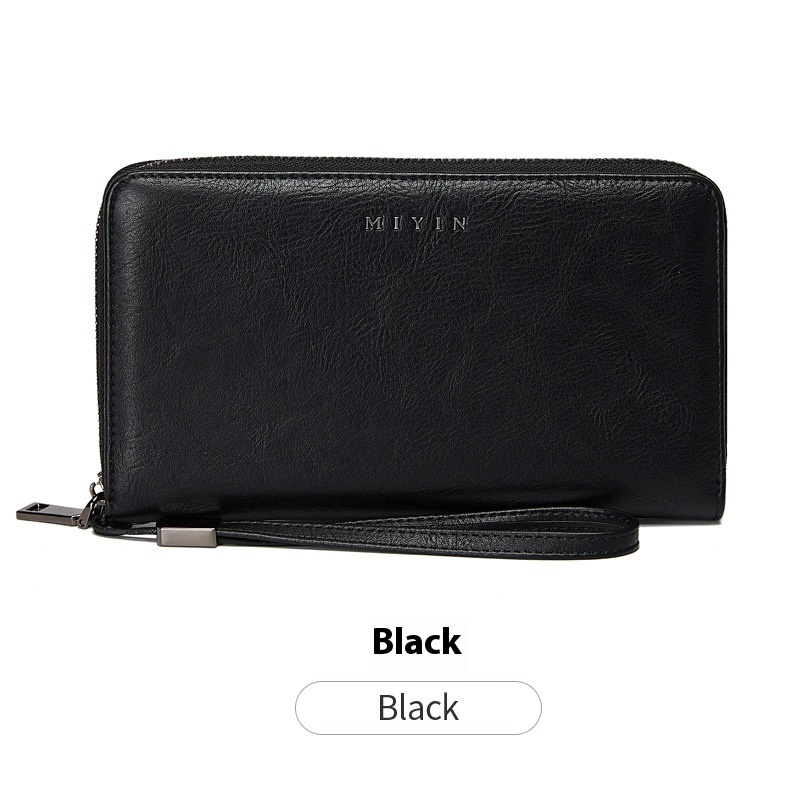 Anti-theft Swiping Retro Oil Wax Skin Large-capacity Handbag - Image 7