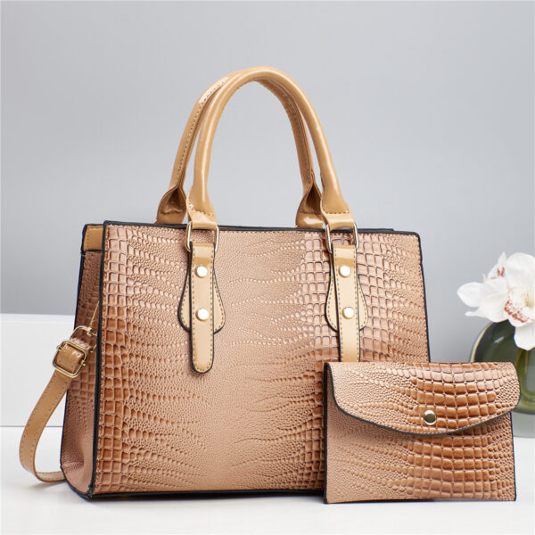 European And American New Commuter Shoulder Portable Crossbody Two-piece Bag